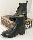 Ariat Quantum Devon Pro Ladies Zip Paddock Boot Black Size 8 New