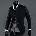   Casual Slim Sexy Blazer Fit One button Suit Top Dress Jacket X01 M XXL