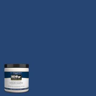 BEHR Premium Plus 8 oz. Navy Blue Interior/Exterior Paint Tester # S H 