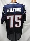 New England Patriots L Wilfork #75 Mens Screened Jersey o 2809
