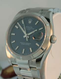 Rolex Oyster Perpetual Date Stainless Steel 34mm NEW $6,150.00 Watch 