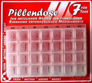 Pillendose,Tablettendose,Pillenbox,Tablettendosierer,hi  