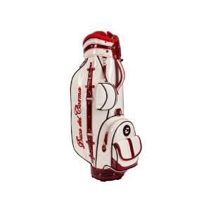 Duca Del Cosma Golfbag Bionico Farbe Braun/White 9 Inch  
