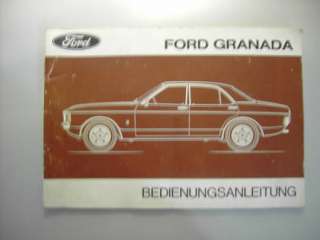 Bedienungsanleitung Ford Granada in Nordrhein Westfalen   Roetgen 