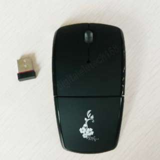cordless mice 2.4GH wireless optical mouse black Full  