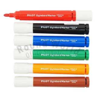 Pilot Mini Whiteboard Marker Pen 6pcs Set,Made in Japan  