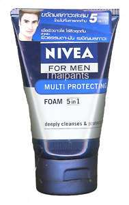 NIVEA FOR MEN Multi protecting Facial Foam 5 in 1  