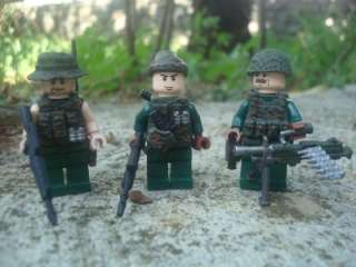 LEGO VIETNAM WAR MINIFIG CUSTOM SOG TEAM TIGERSTRIPE  