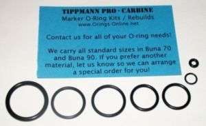 Tippmann Pro Carbine Marker O ring Kit Paintball 4 kits  