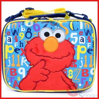 Sesame Street Elmo School Lunch Bag Kids Insulated Box  