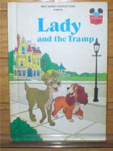 Walt Disneys Lady and the Tramp Book, 1981  