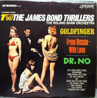 ROLAND SHAW 007 james bond themes thrillers VG+  