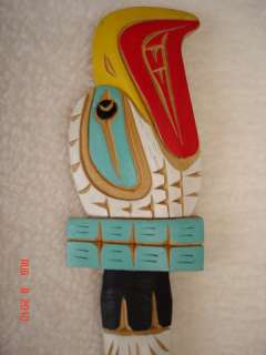 Eagle Authentic Northwest Coast Hand Carved Native ART Letter Opener 