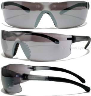 Rad Sequel Silver Mirror Lens Safety Glasses Sunglasses  
