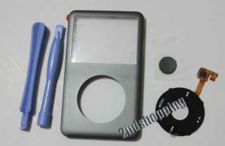FOR iPod Classic 6th Gen Front Cover Faceplate + Click Wheel  