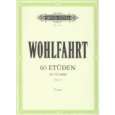   Franz Wohlfahrt und Hans Sitt von Edition C.F. Peters ( Musiknoten