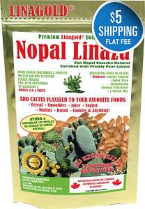 All Natural Flaxseed & Nopal Dietary Powder Mix  