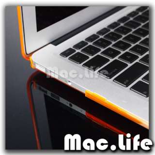 ORANGE Crystal Hard Case Cover for Macbook Air 13 A1369  