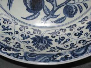 Chinese Blue and White Porcelain compote  
