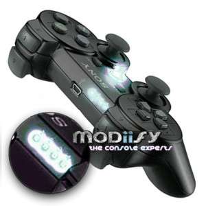 WHITE Leds for PS3 Controller 1234 Player/PS Button Moding kit 6 