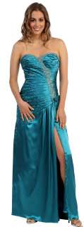 Strapless Prom Dress Evening Gown Sequins Shawl Regular Plus Size New 