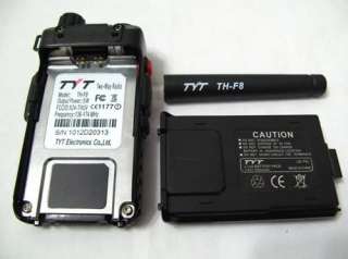 TYT TH F8 VHF Dual Standby Display FM DTMF Radio CP  