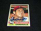 St Louis Cardinals Don Kessinger Auto Signed 1976 Topps Card #574 