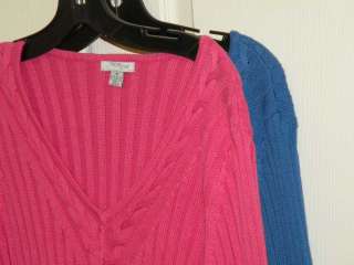   Street Studio XLarge Cotton Stretch Sweater Top Women NWT$40  