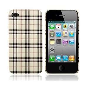  Tartan Series Hard Protective Case Cover Skin for Iphone 4 