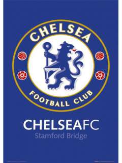 CHELSEA FC CREST CLUB BADGE LARGE MAXI WALL POSTER  