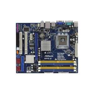 ASRock Core 2 Quad/ Intel G41/ DDR2&DDR3/ A&V&L/ MATX Motherboard G41C 
