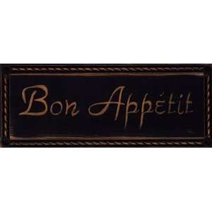 Bon Appetit Noir by Grace Pullen 20x8 