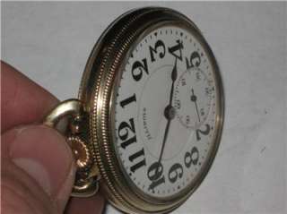   ILLINOIS Pocketwatch 16 Size BUNN SPECIAL 21 Jewels, Year 1920 LOOK