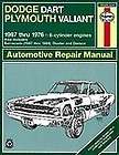 Dodge Dart repair manual  