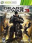 Gears of War 3 (Xbox 360, 2011) USED 885370201215  
