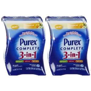  Purex Complete 3 in 1 Laundry Sheets, Tropical Escape, 20 