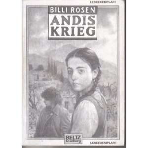 Andis Krieg  Billi Rosen Bücher