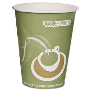  Eco products Evolution 12 Oz Hot Cup Sea Green 50 Ct 