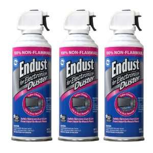  Endust 10 Oz Non Flammable Duster with Bitterant (3 Pack 