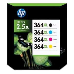 HP 364XL Multipack Ink Cartridge   1x Bk, Cy, Mg & Yl  