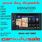 KENWOOD DNX 4210BT CD DVD USB IPOD/IPHONE DOUBLE DIN SC