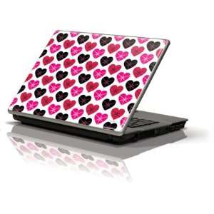  Bow Hearts skin for Generic 12in Laptop (10.6in X 8.3in 