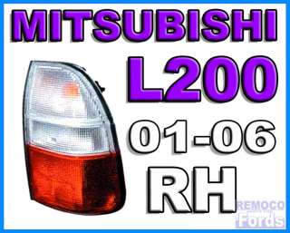 mitsubishi L200 REAR LAMP 2001 2006 TAIL LIGHT O/S RH  