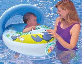 Inflatable Baby Swim Seat Boat Float Car Sunshade Swim Pool MT005 