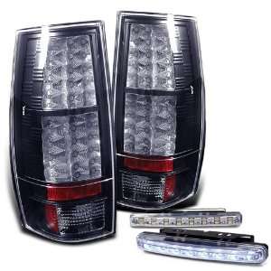 Rxmotoring 2007 2010 Chevy Suburban 1500 Tail Lights Led Lamps + 8 Led 