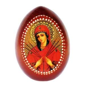  GreatRussianGifts Red Arrows Wooden Egg