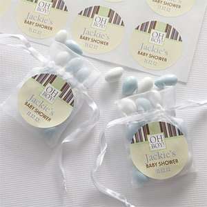  Baby Shower Personalized Favor Stickers   Oh Boy Health 