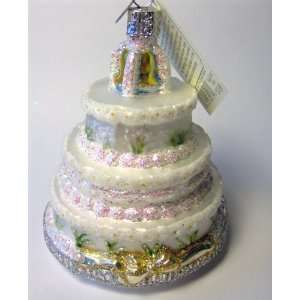  Old World Christmas Ornament Wedding Cake