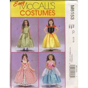  Pattern M5153 CL   Use to Make   Childs / Girls Princess Costumes 