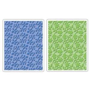 Sizzix Textured Impressions Embossing Folders 2PK - Sugar